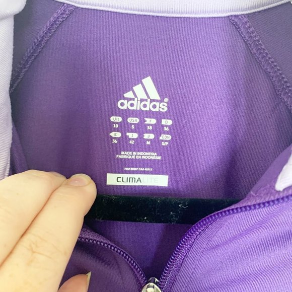 Adidas Climalite Zip Up Athletic Jacket - Picture 3 of 5